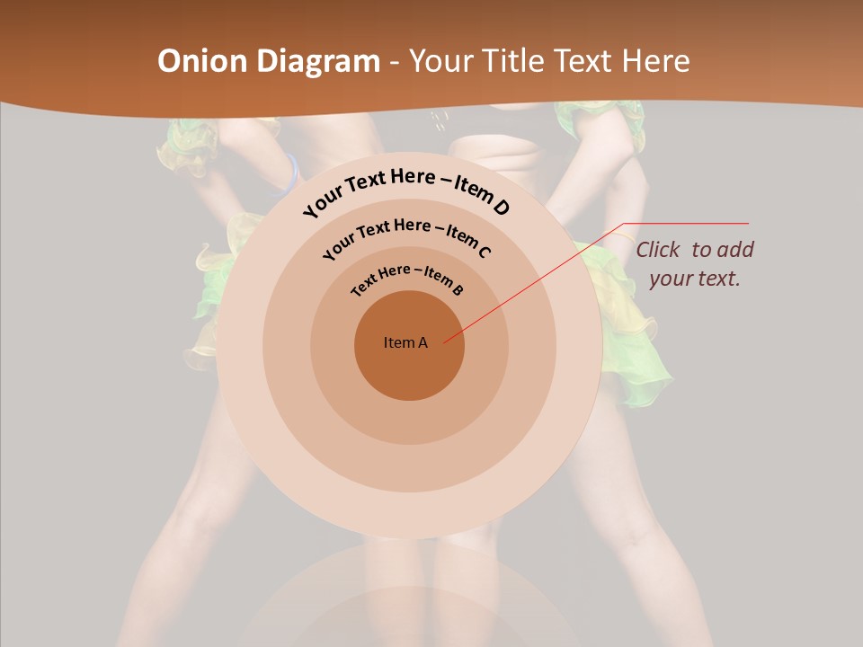 Elegance Graceful Posing PowerPoint Template