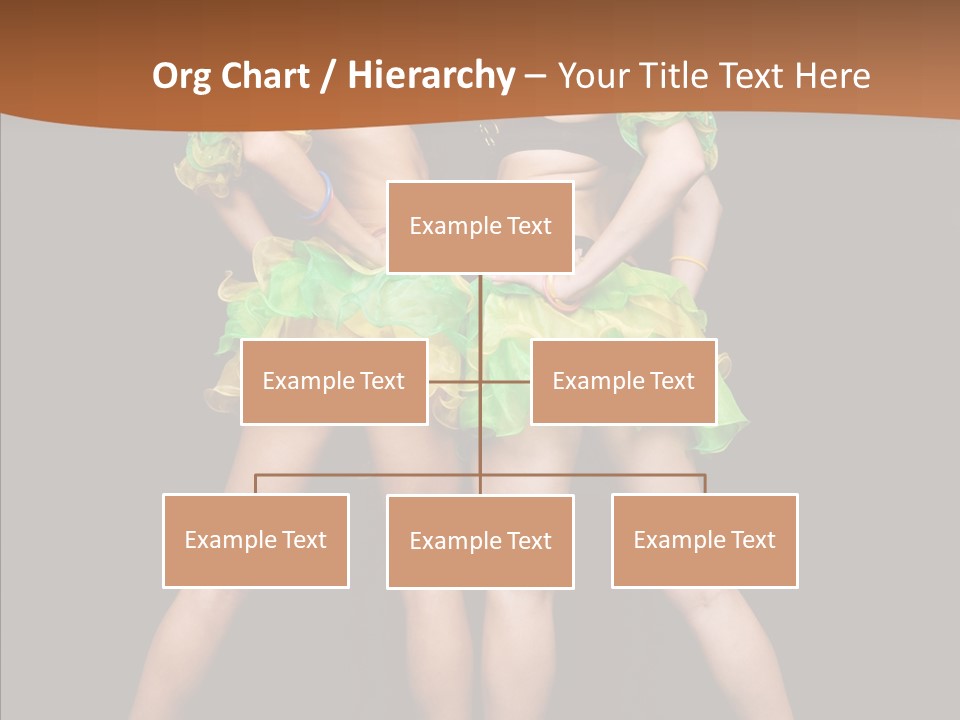 Elegance Graceful Posing PowerPoint Template