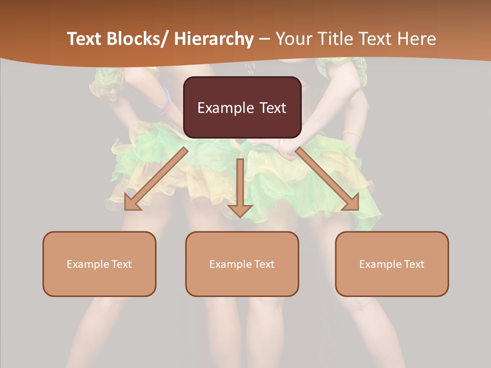 Elegance Graceful Posing PowerPoint Template