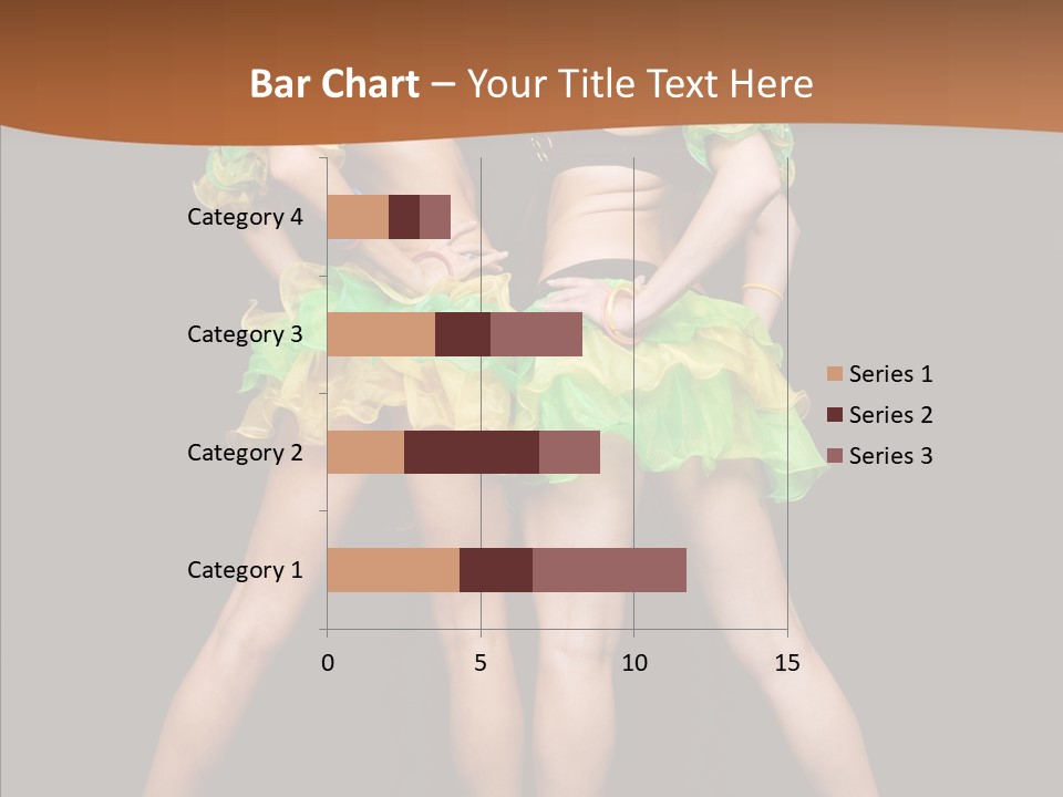 Elegance Graceful Posing PowerPoint Template
