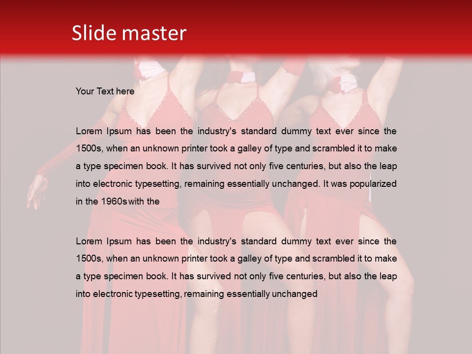 Pretty Style Sexy PowerPoint Template