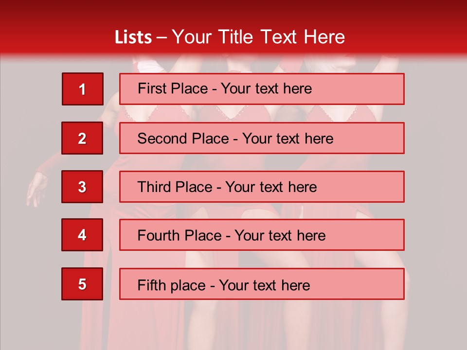 Pretty Style Sexy PowerPoint Template