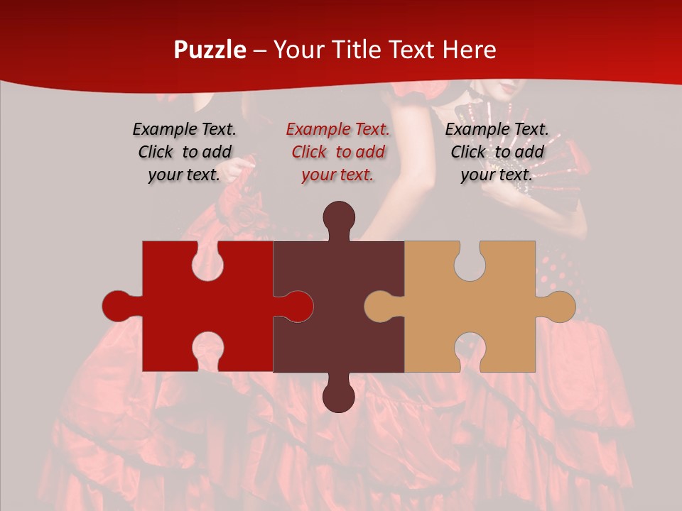 Three Performance Go Go PowerPoint Template