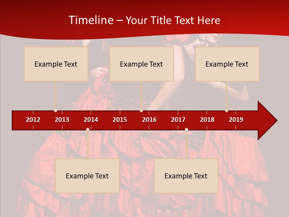 Three Performance Go Go PowerPoint Template