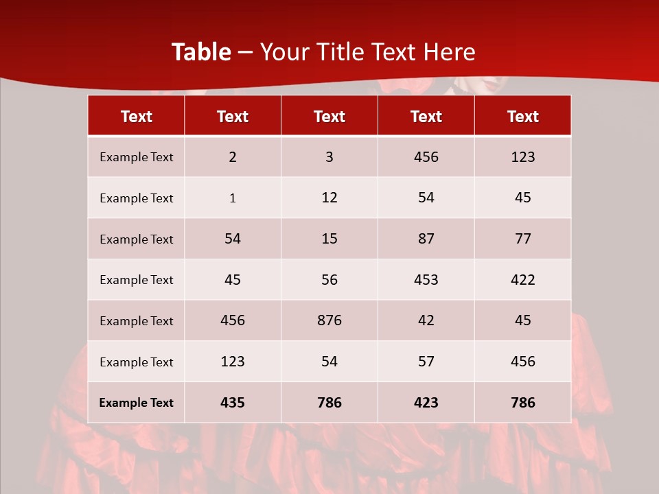 Three Performance Go Go PowerPoint Template