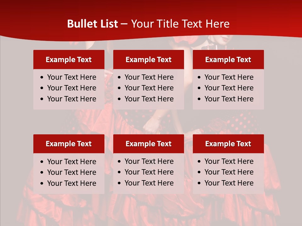 Three Performance Go Go PowerPoint Template