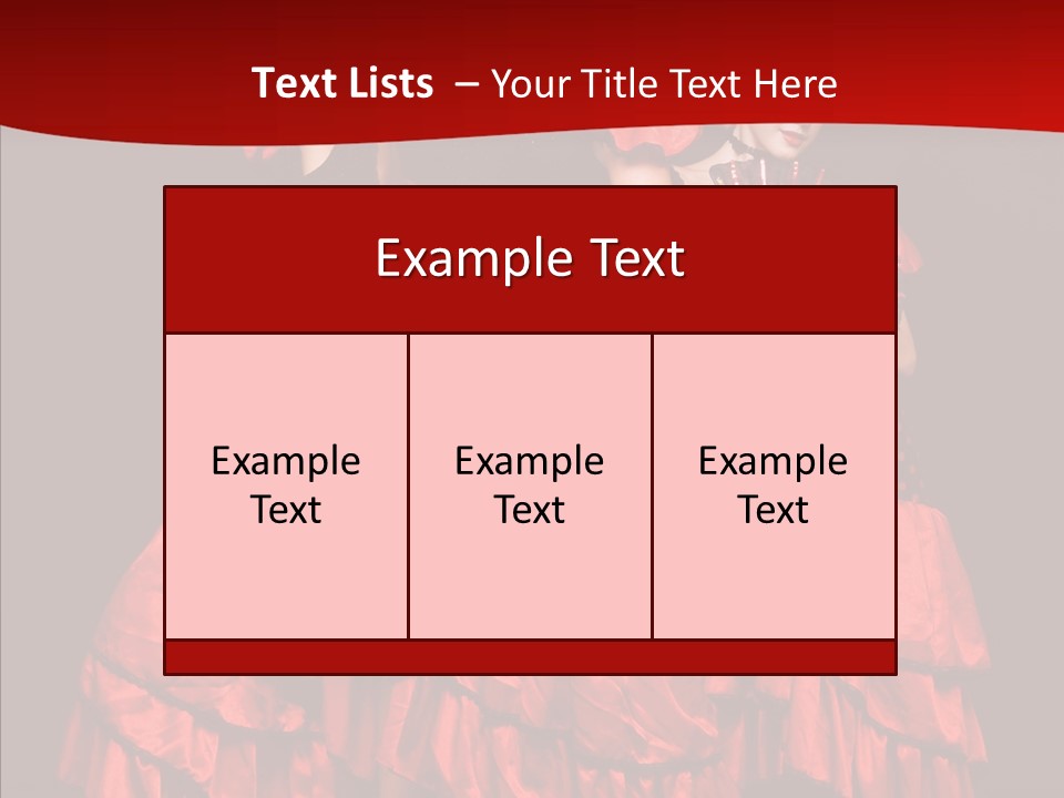 Three Performance Go Go PowerPoint Template