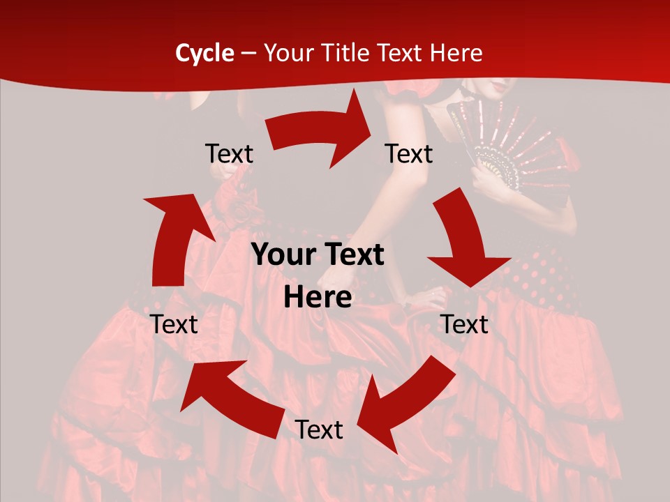 Three Performance Go Go PowerPoint Template