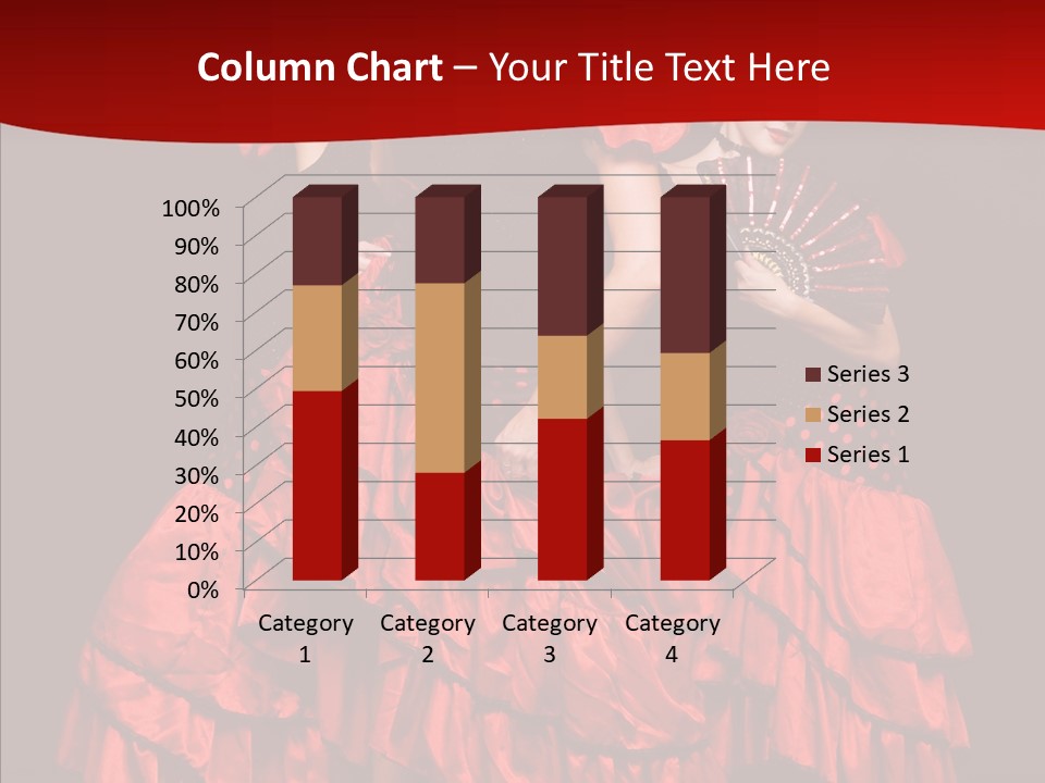 Three Performance Go Go PowerPoint Template