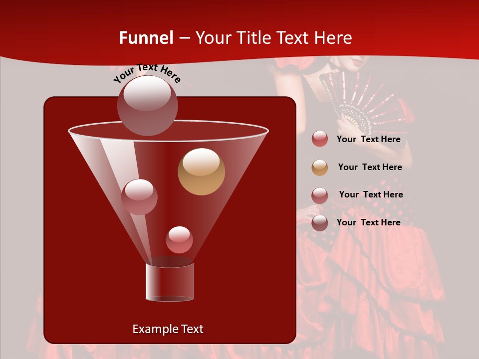 Three Performance Go Go PowerPoint Template