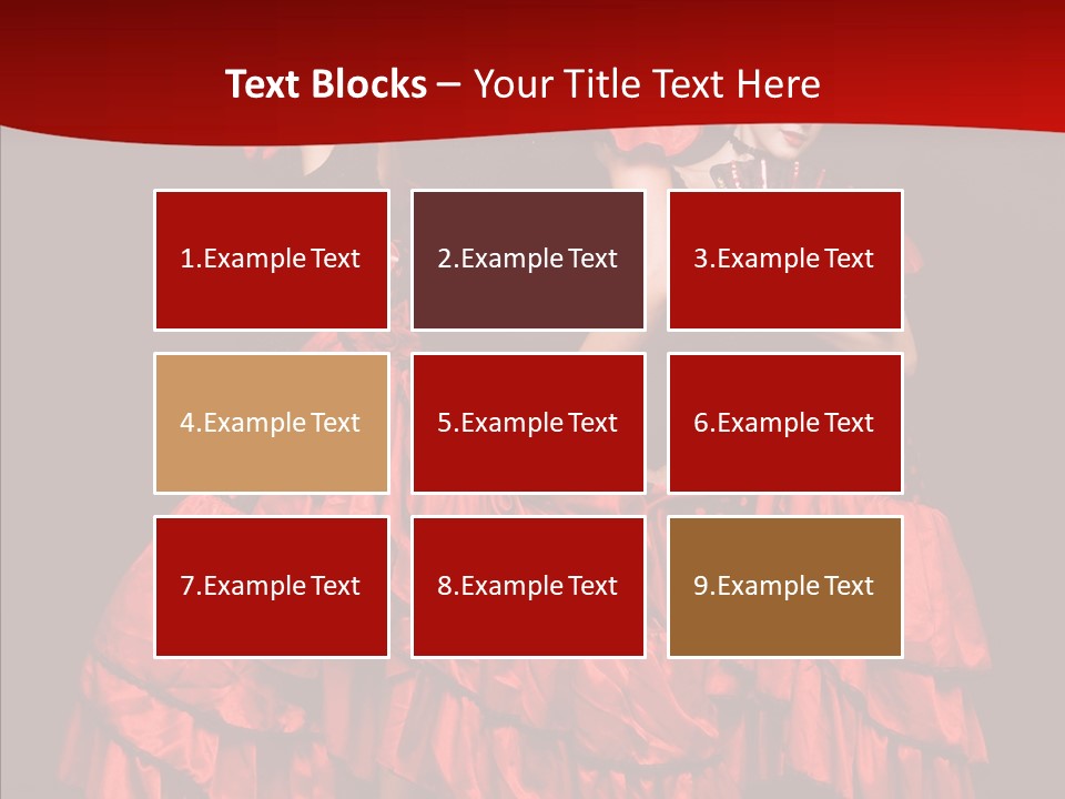 Three Performance Go Go PowerPoint Template