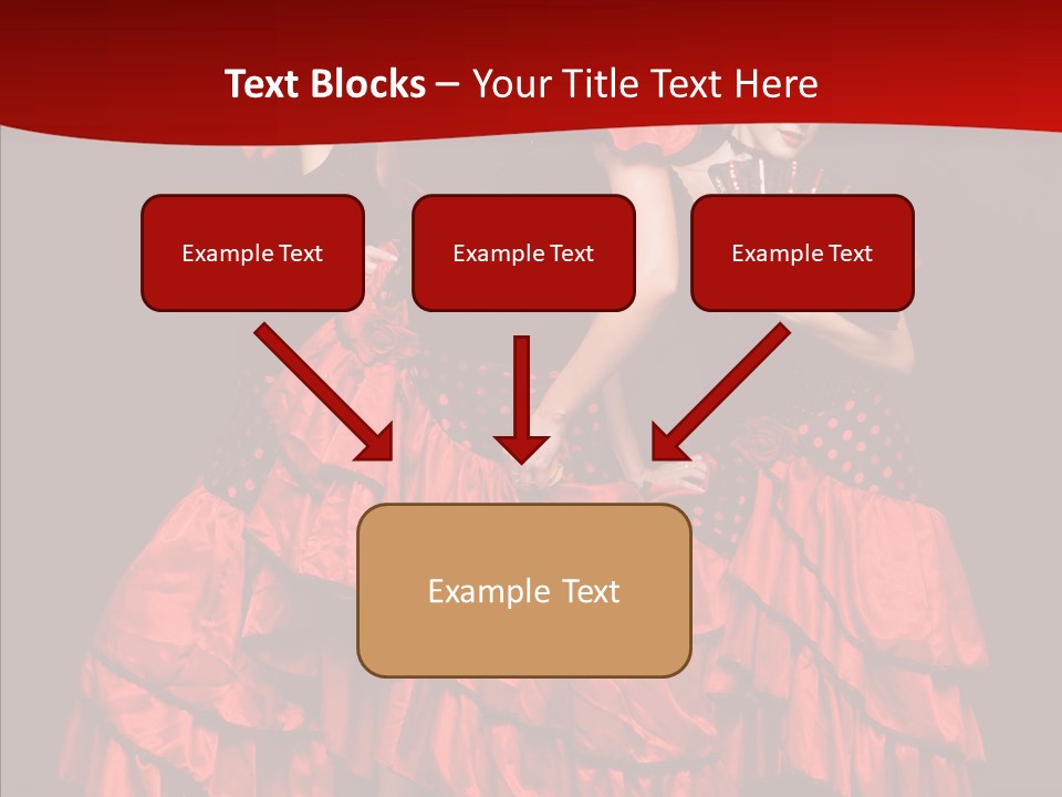 Three Performance Go Go PowerPoint Template