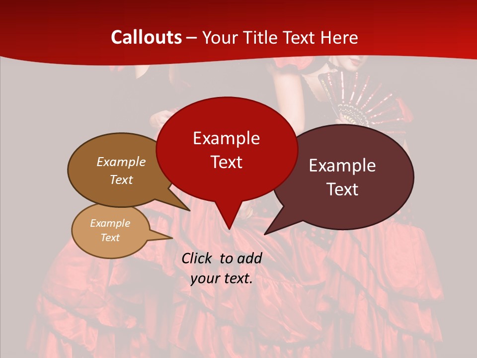 Three Performance Go Go PowerPoint Template