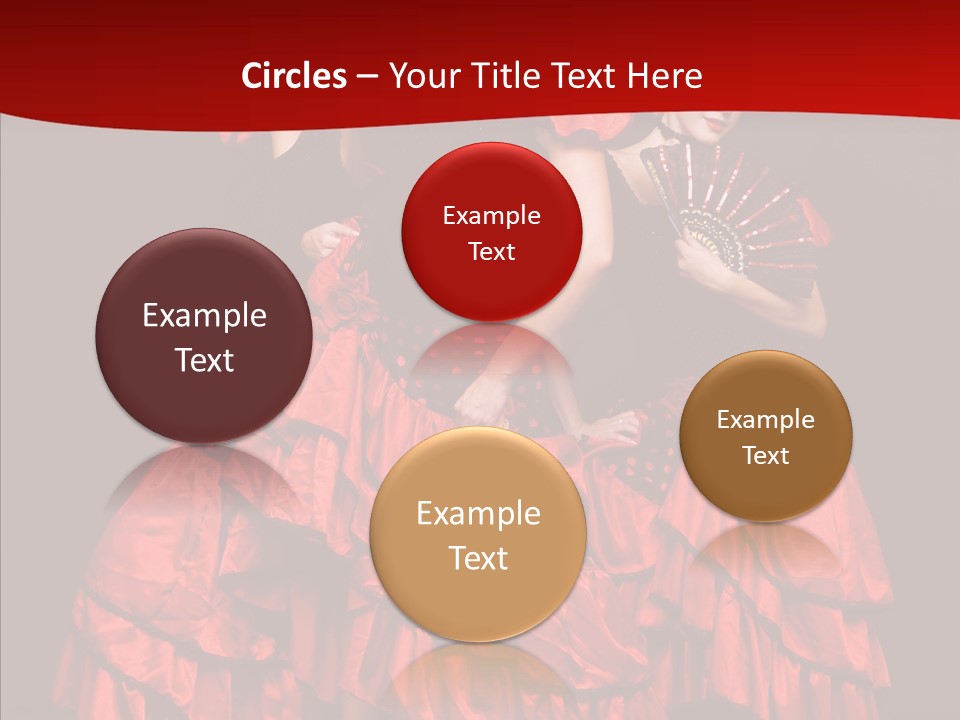 Three Performance Go Go PowerPoint Template
