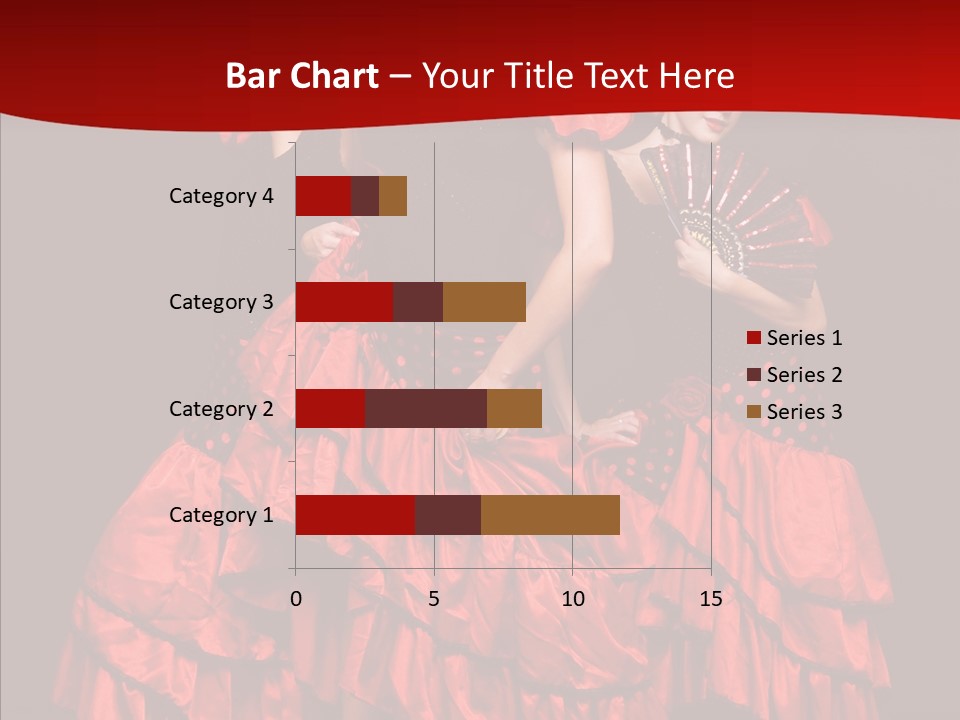 Three Performance Go Go PowerPoint Template