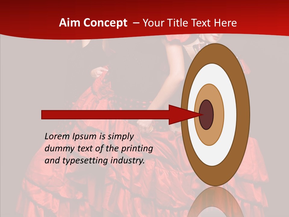 Three Performance Go Go PowerPoint Template