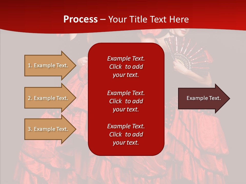 Three Performance Go Go PowerPoint Template