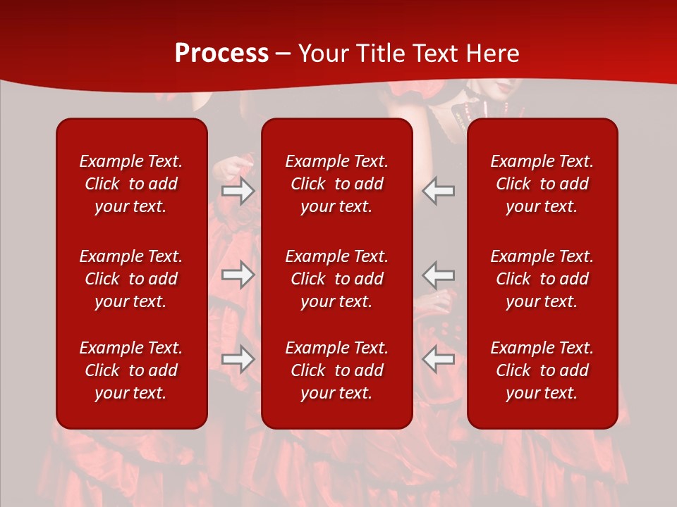Three Performance Go Go PowerPoint Template
