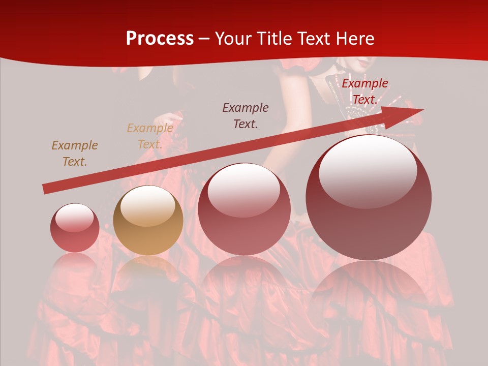 Three Performance Go Go PowerPoint Template