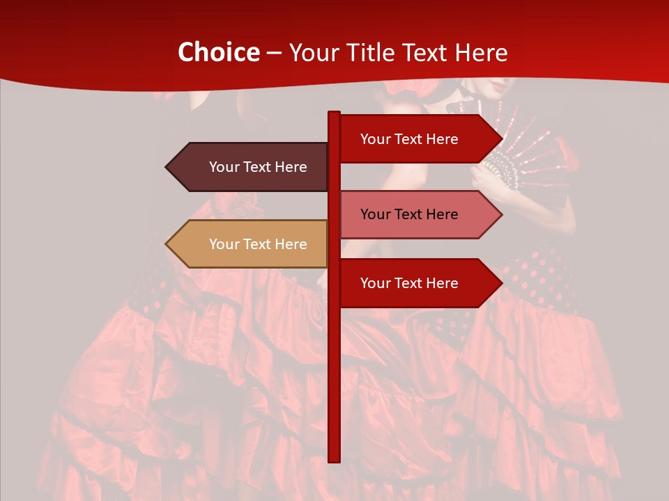 Three Performance Go Go PowerPoint Template