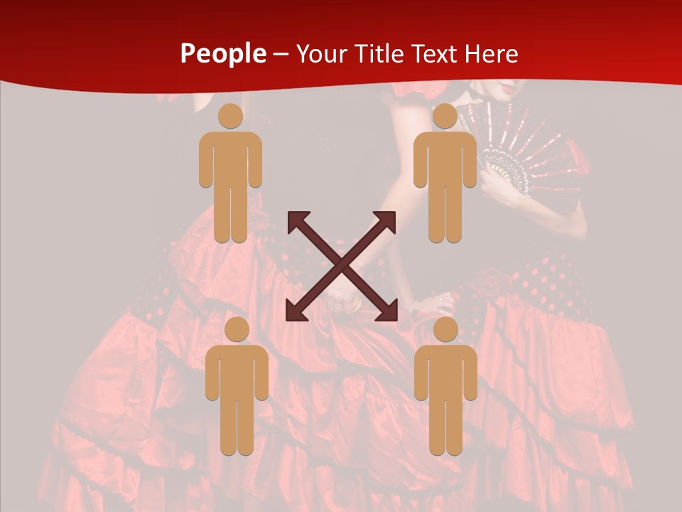 Three Performance Go Go PowerPoint Template