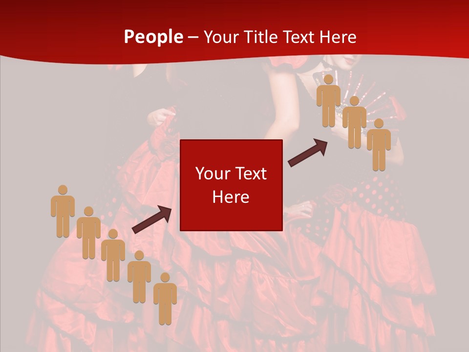 Three Performance Go Go PowerPoint Template