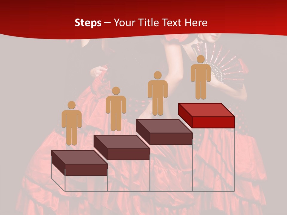 Three Performance Go Go PowerPoint Template
