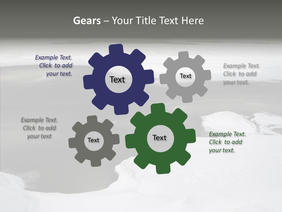 Human Trategy Figure PowerPoint Template