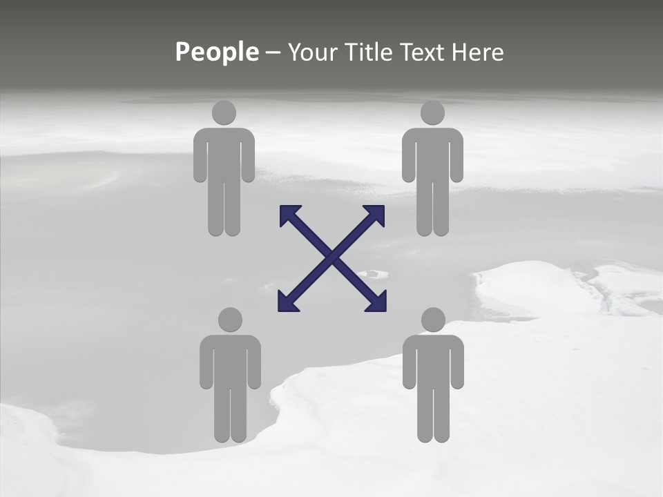 Human Trategy Figure PowerPoint Template