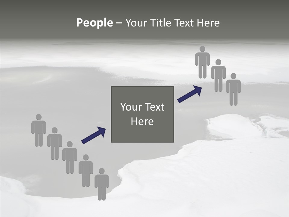 Human Trategy Figure PowerPoint Template
