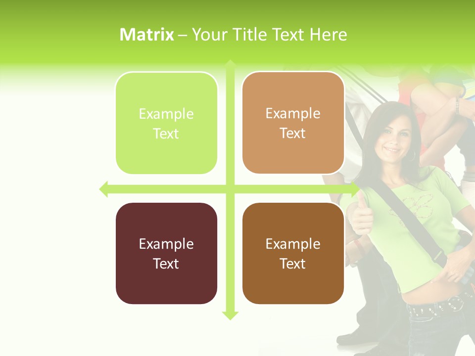 Woman Family Happiness PowerPoint Template