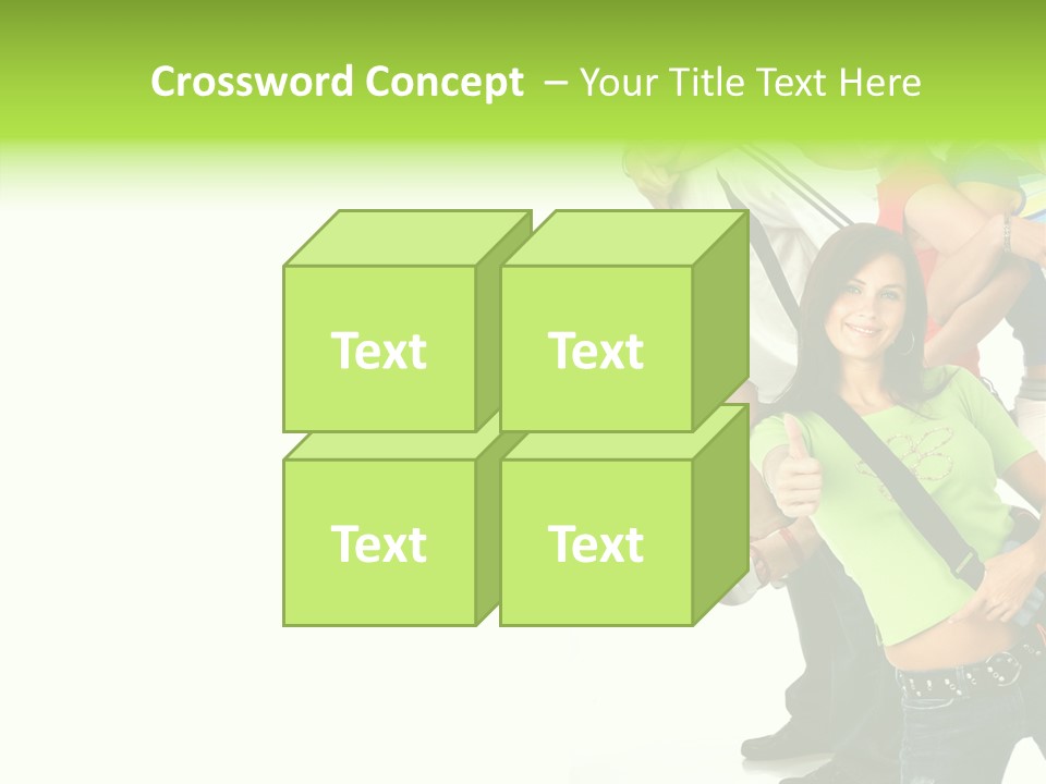 Woman Family Happiness PowerPoint Template