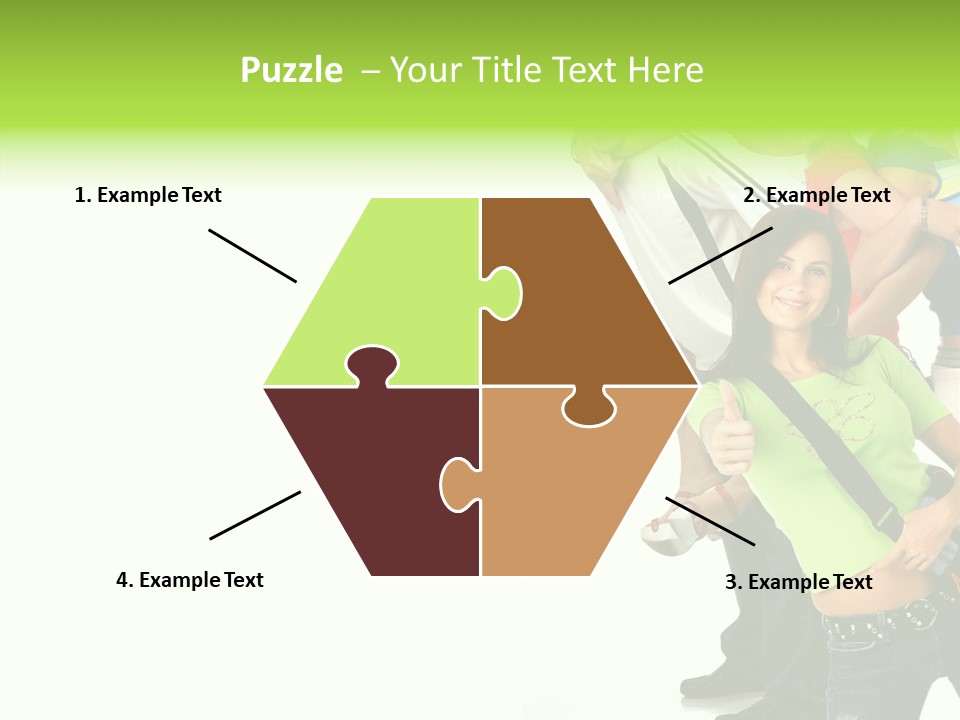 Woman Family Happiness PowerPoint Template