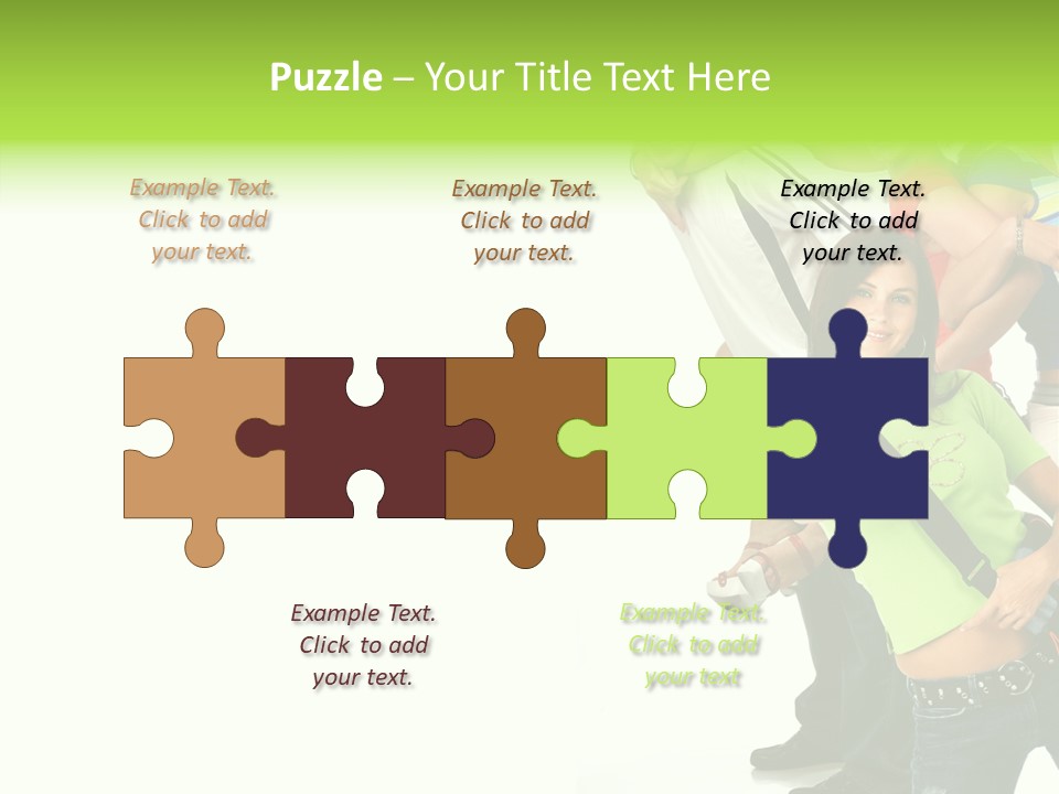 Woman Family Happiness PowerPoint Template