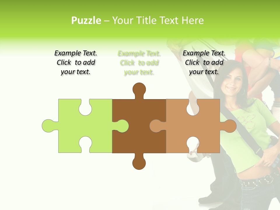 Woman Family Happiness PowerPoint Template