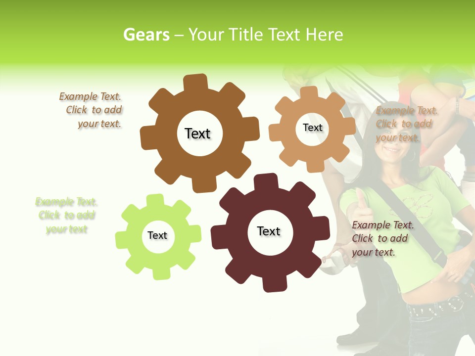 Woman Family Happiness PowerPoint Template