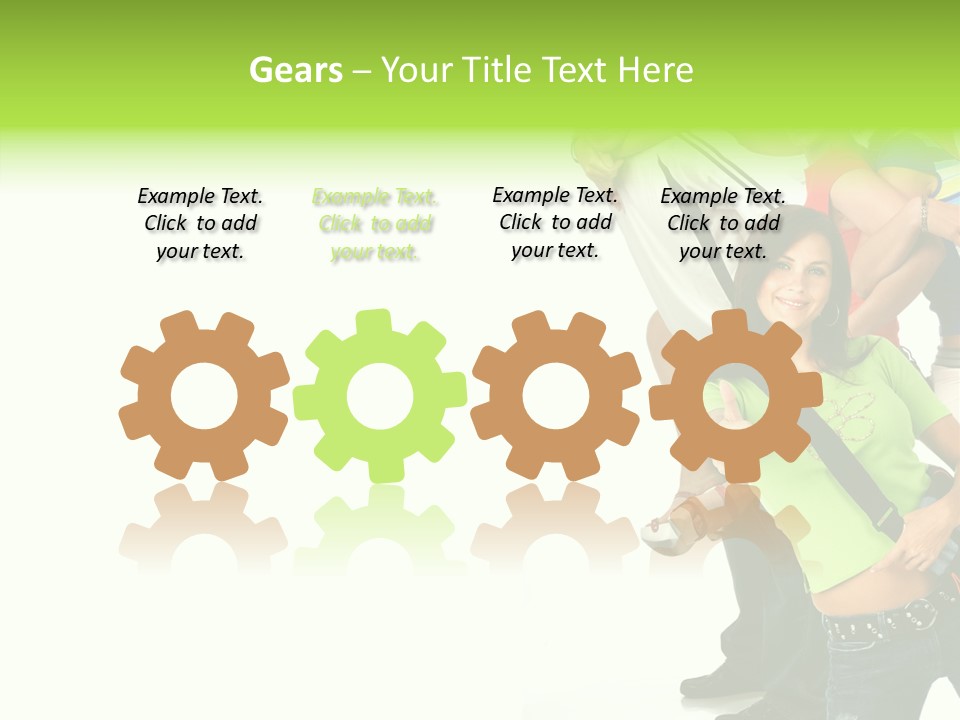 Woman Family Happiness PowerPoint Template