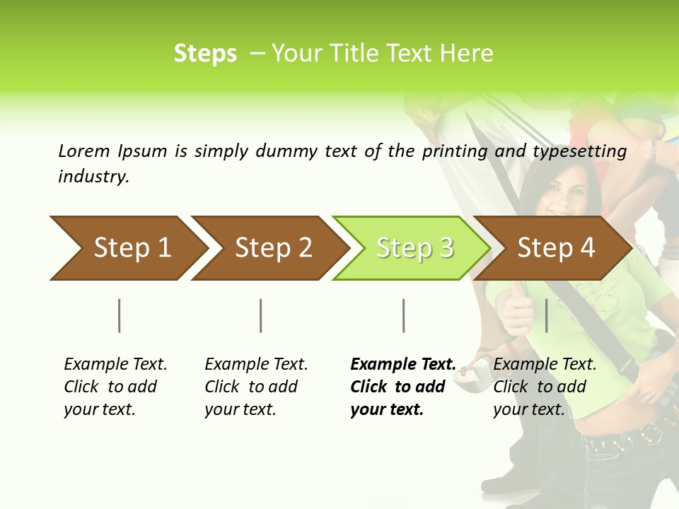 Woman Family Happiness PowerPoint Template