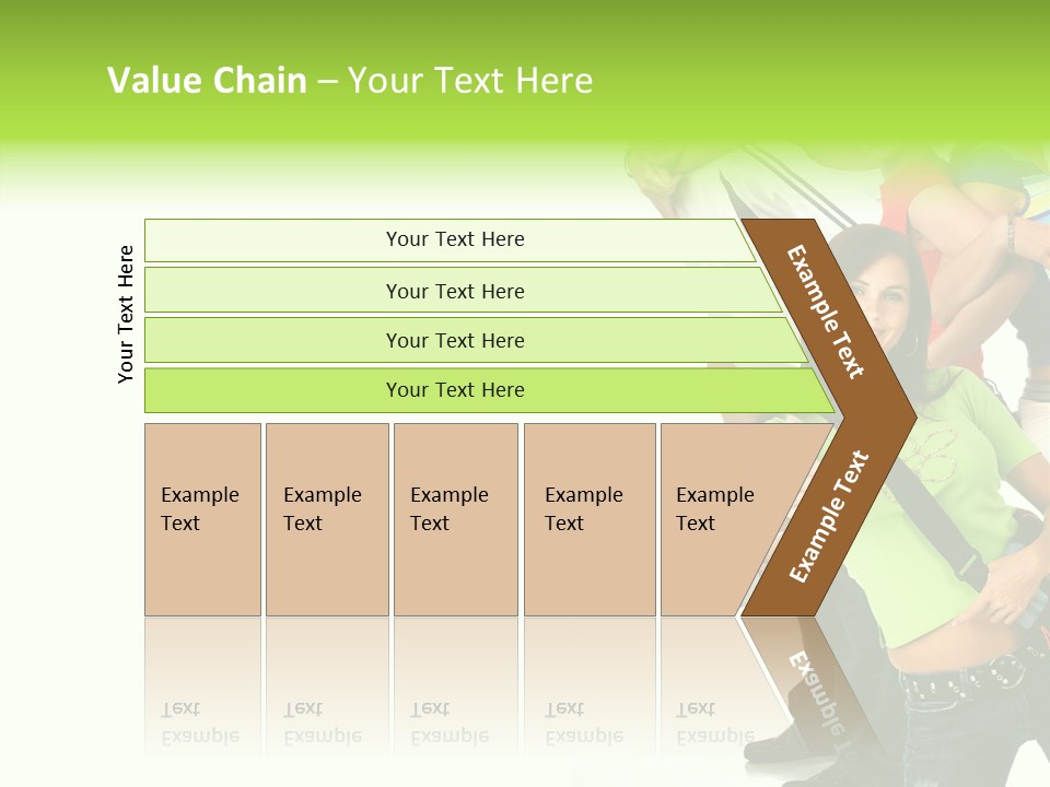 Woman Family Happiness PowerPoint Template