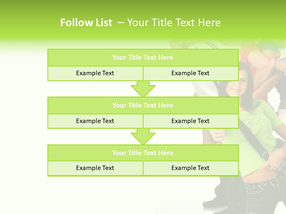 Woman Family Happiness PowerPoint Template