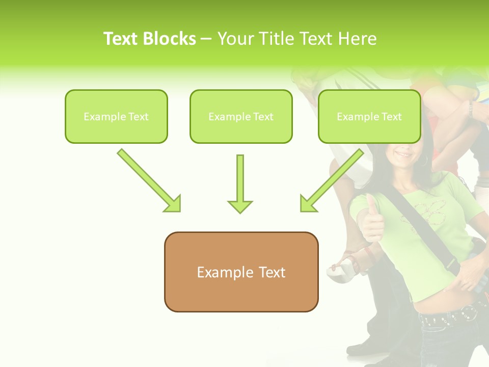 Woman Family Happiness PowerPoint Template