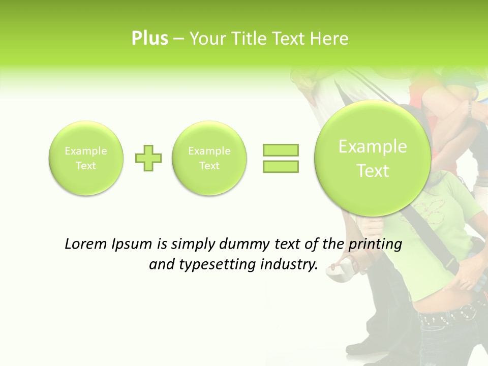 Woman Family Happiness PowerPoint Template