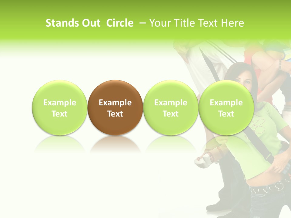 Woman Family Happiness PowerPoint Template