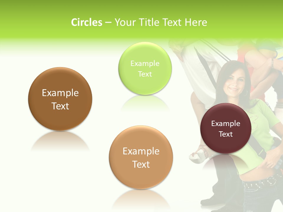 Woman Family Happiness PowerPoint Template