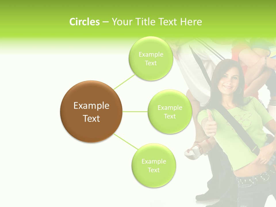 Woman Family Happiness PowerPoint Template