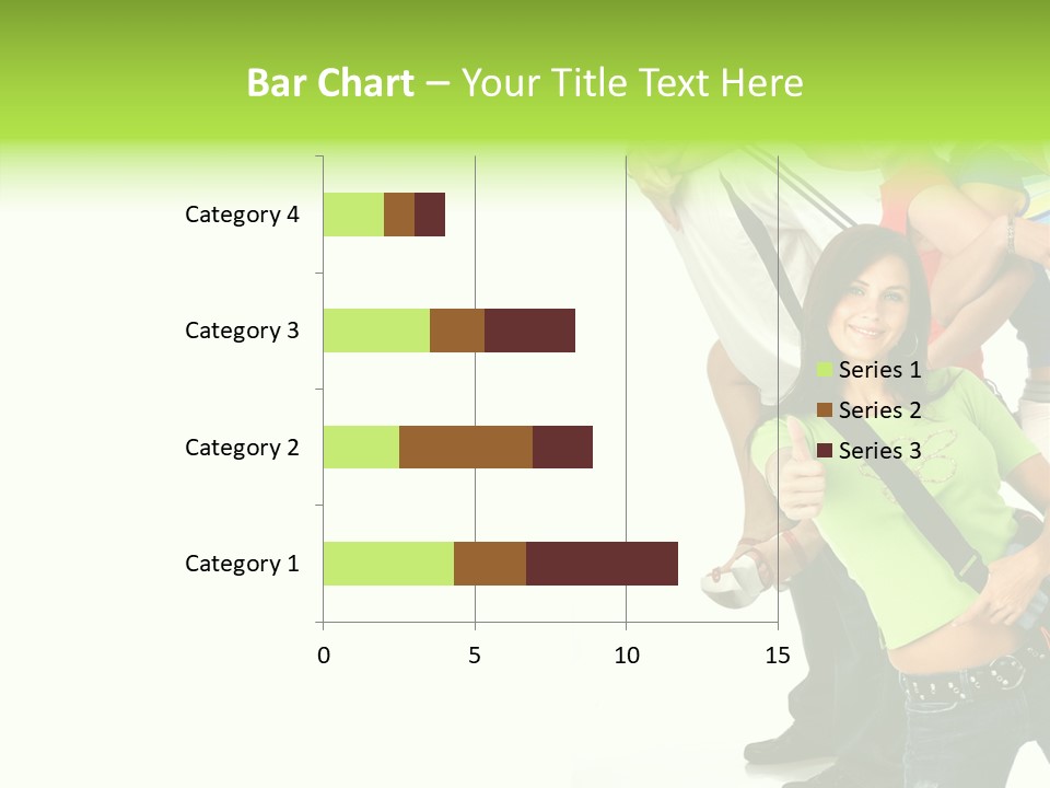 Woman Family Happiness PowerPoint Template