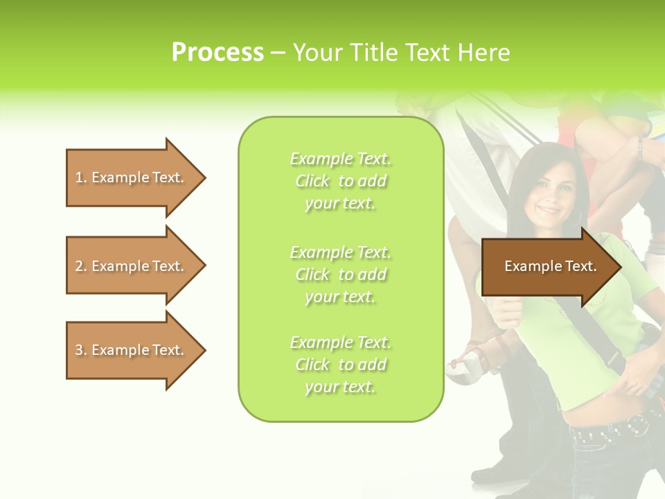 Woman Family Happiness PowerPoint Template