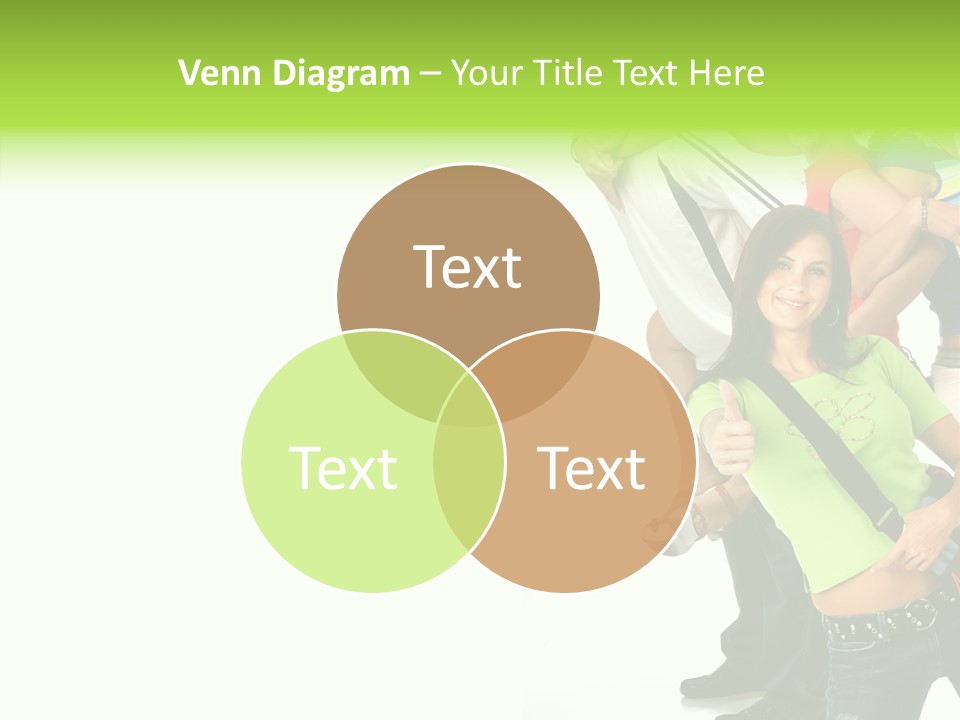 Woman Family Happiness PowerPoint Template