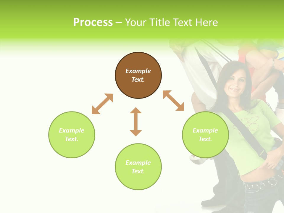 Woman Family Happiness PowerPoint Template