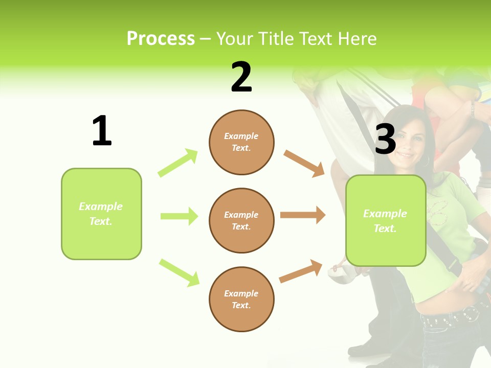 Woman Family Happiness PowerPoint Template